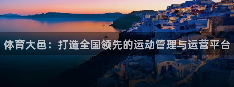 b体育必一运动网页版在线登录入口：体育大邑：打造全国领先的运