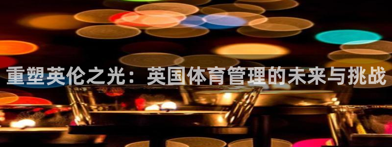 必一体育运动app下载：重塑英伦之光：英国体育管理的未来与挑